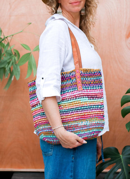 Easy Scrappy Bag Crochet Pattern