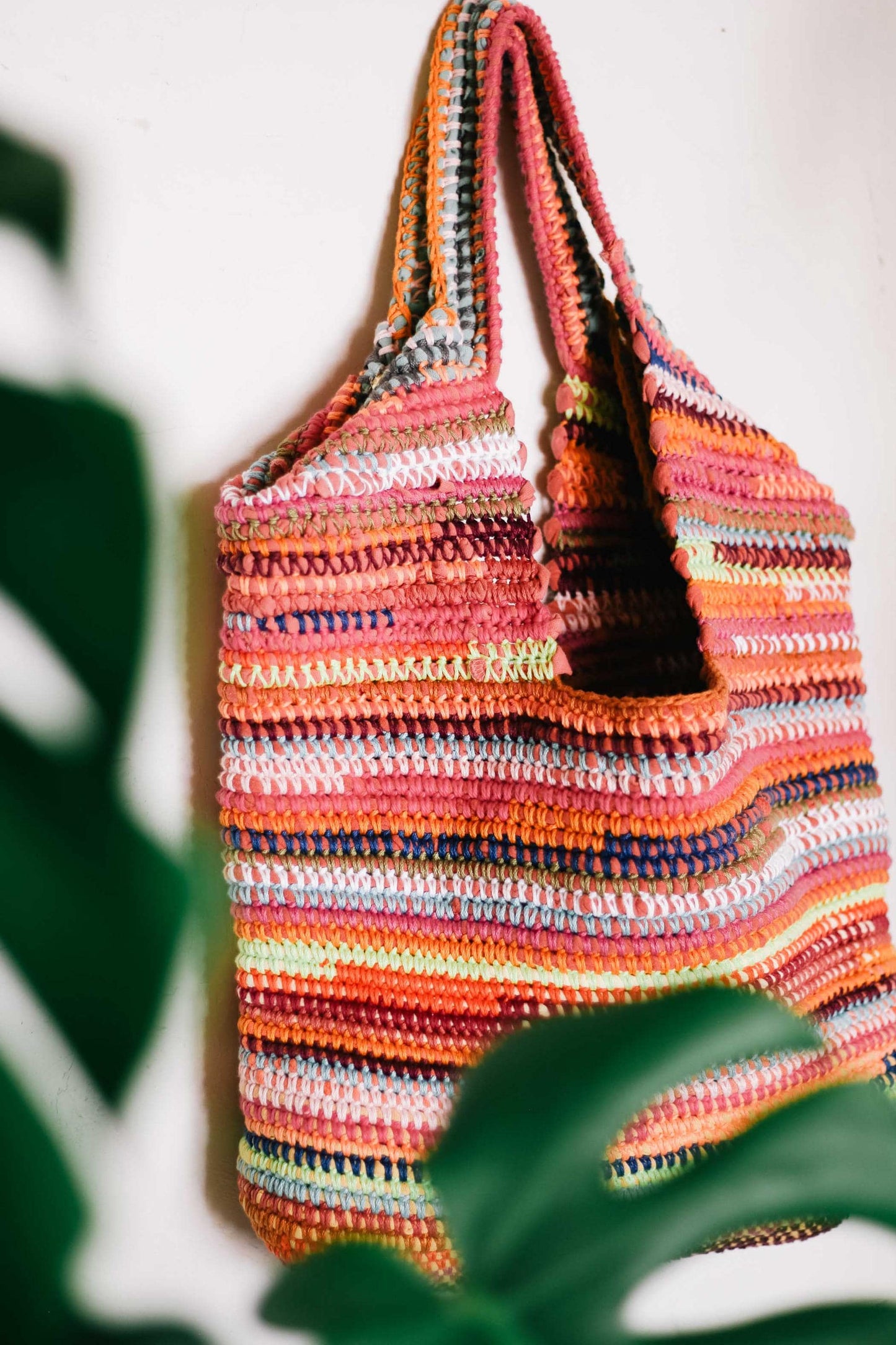Easy Scrappy Bag Crochet Pattern
