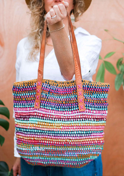 Easy Scrappy Bag Crochet Pattern