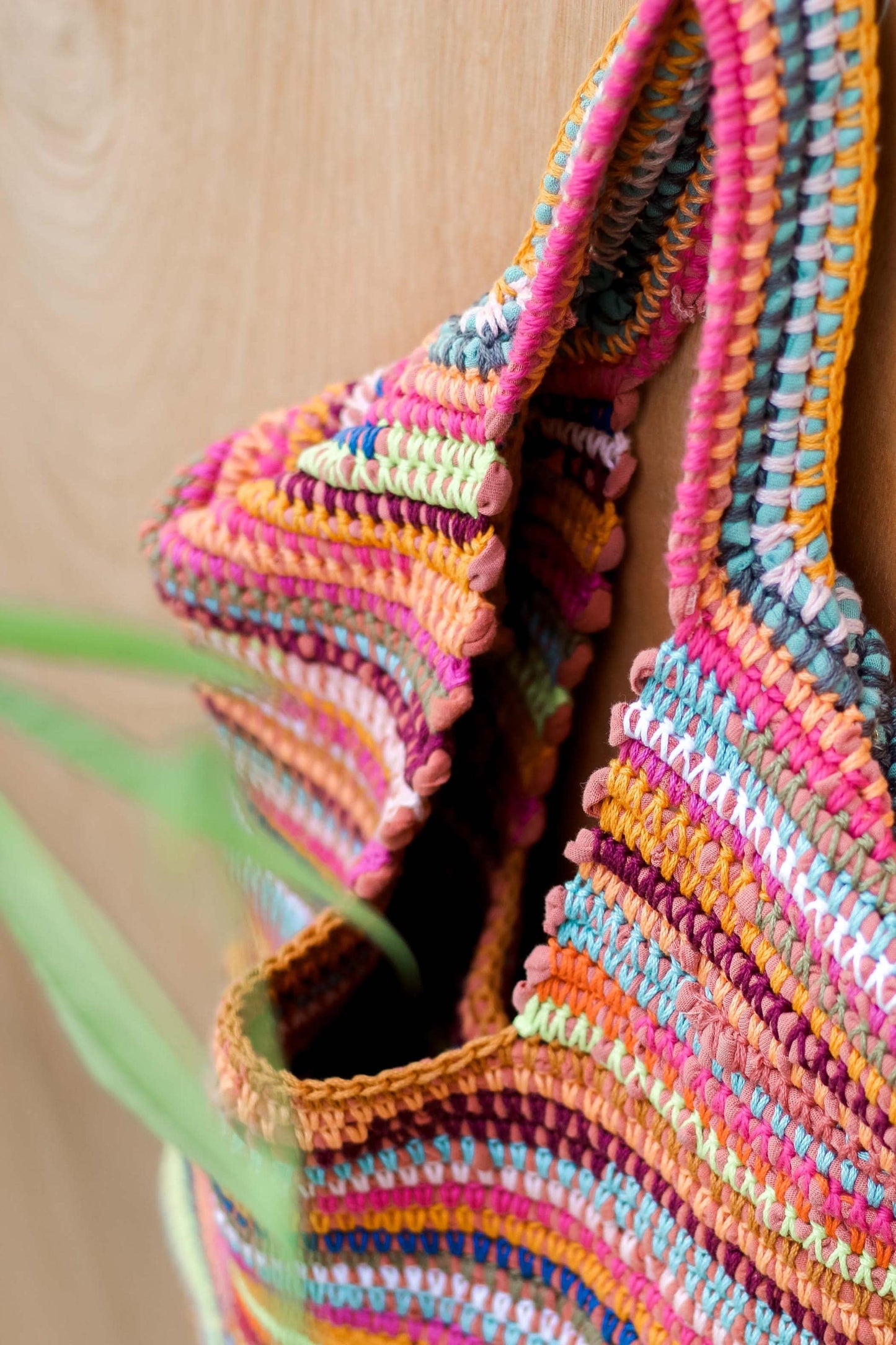 Easy Scrappy Bag Crochet Pattern