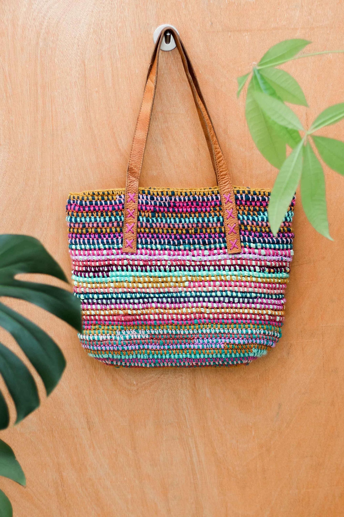 Easy Scrappy Bag Crochet Pattern