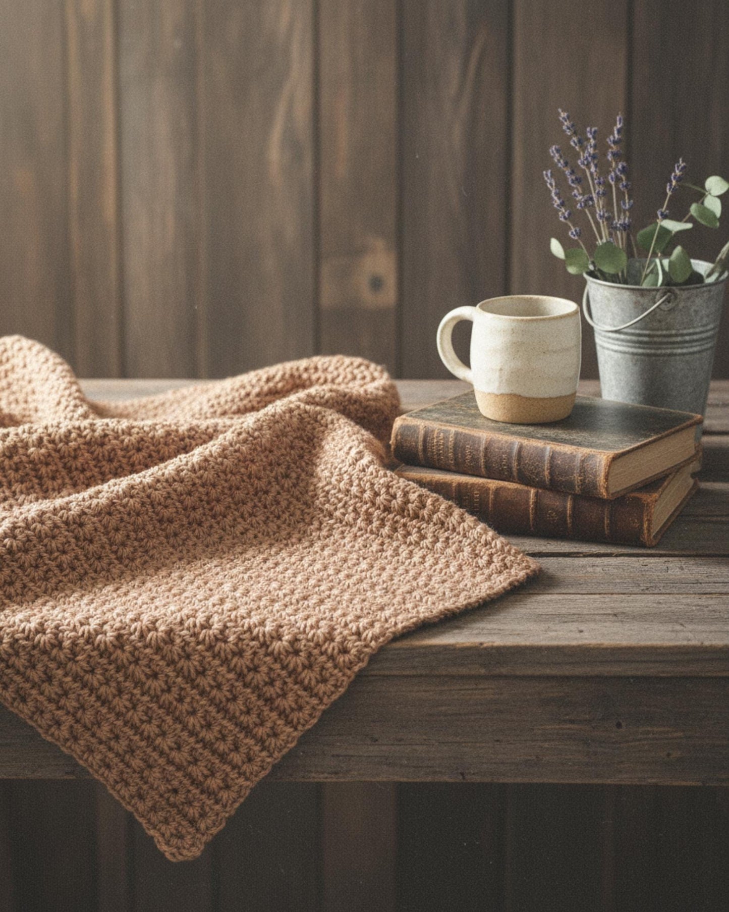 Easy Star Stitch Blanket Crochet Pattern