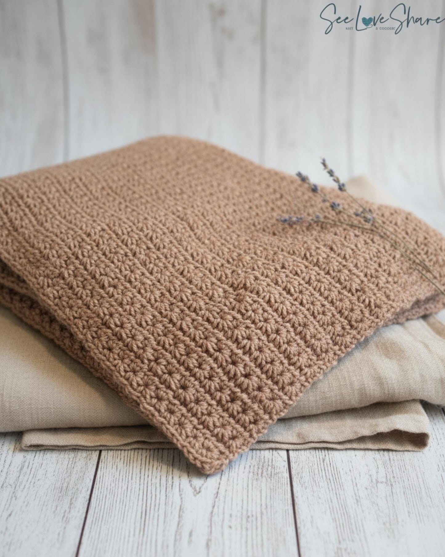 Easy Star Stitch Blanket Crochet Pattern