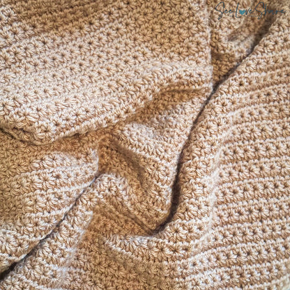 Easy Star Stitch Blanket Crochet Pattern