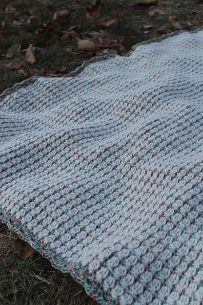 Easy Meadow Blanket Crochet Pattern