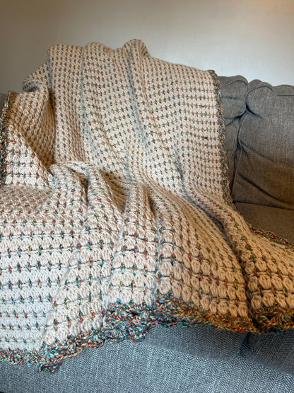 Easy Meadow Blanket Crochet Pattern