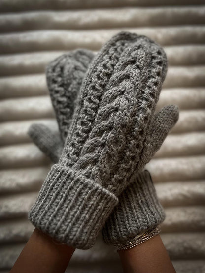 Eskimo Mittens Knitting Pattern
