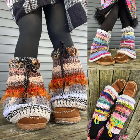 Flared Leg Warmers Crochet Pattern