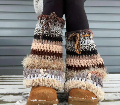 Flared Leg Warmers Crochet Pattern