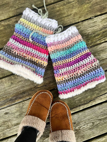Flared Leg Warmers Crochet Pattern