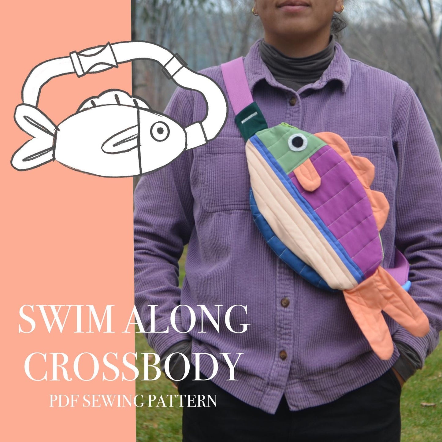 Fish Bag Sewing Pattern