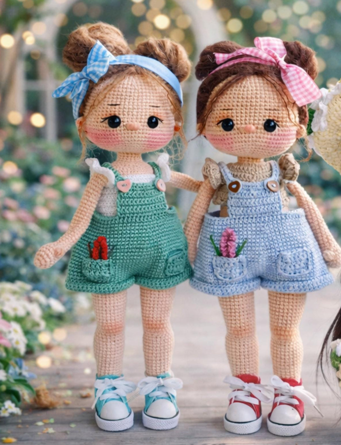 Floral Doll Crochet Pattern