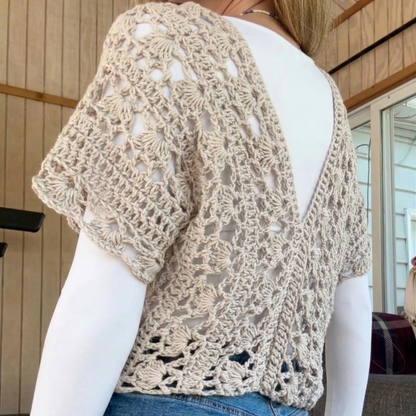 Coastal Lace Top Crochet Pattern