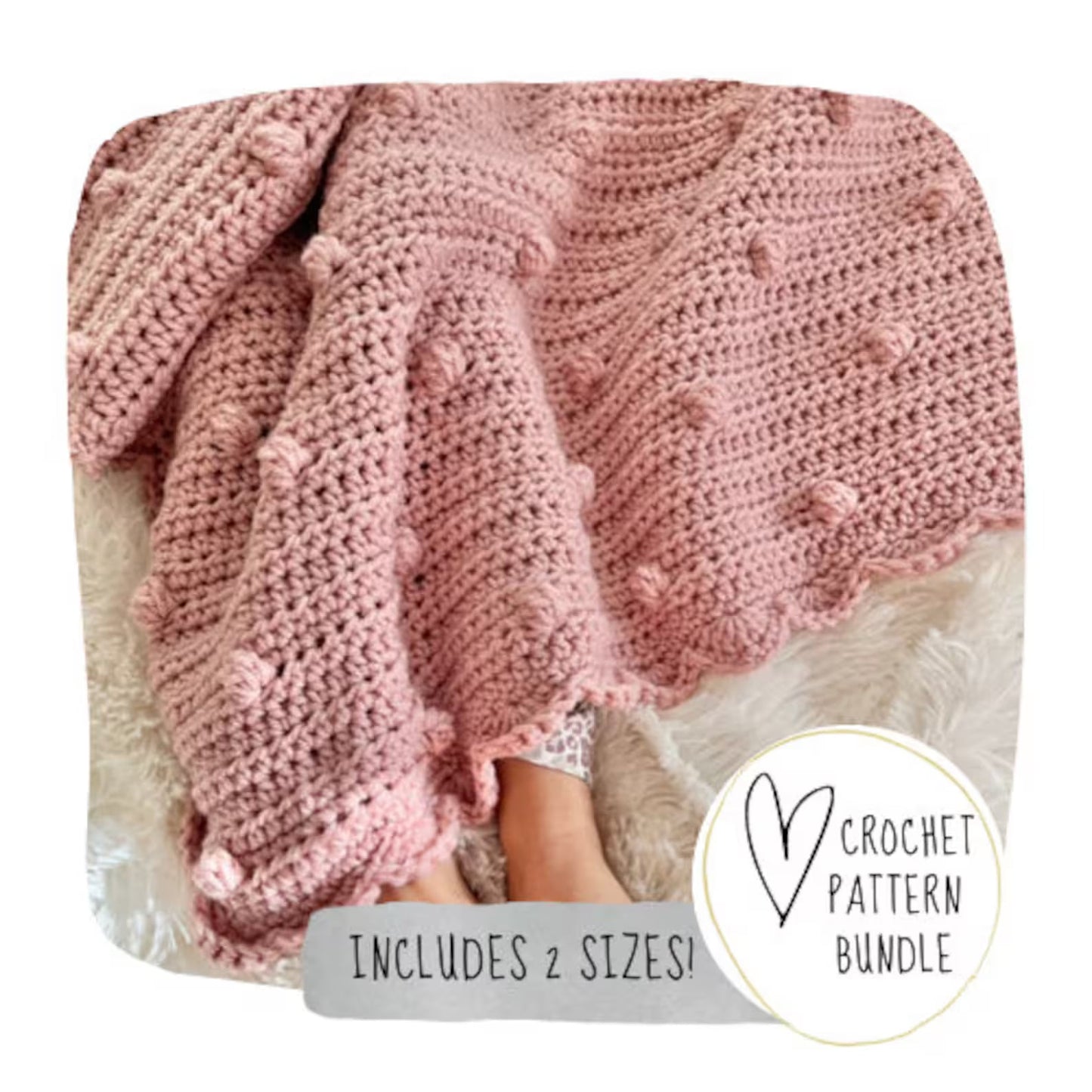 Classic Georgie Blanket Crochet Pattern