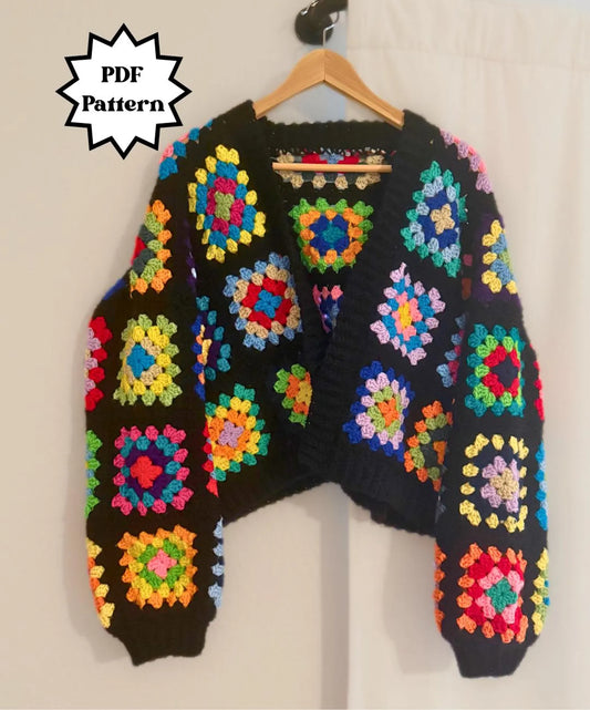 Granny's Best Cardigan Crochet Pattern