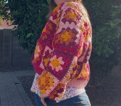 Granny's Best Cardigan Crochet Pattern