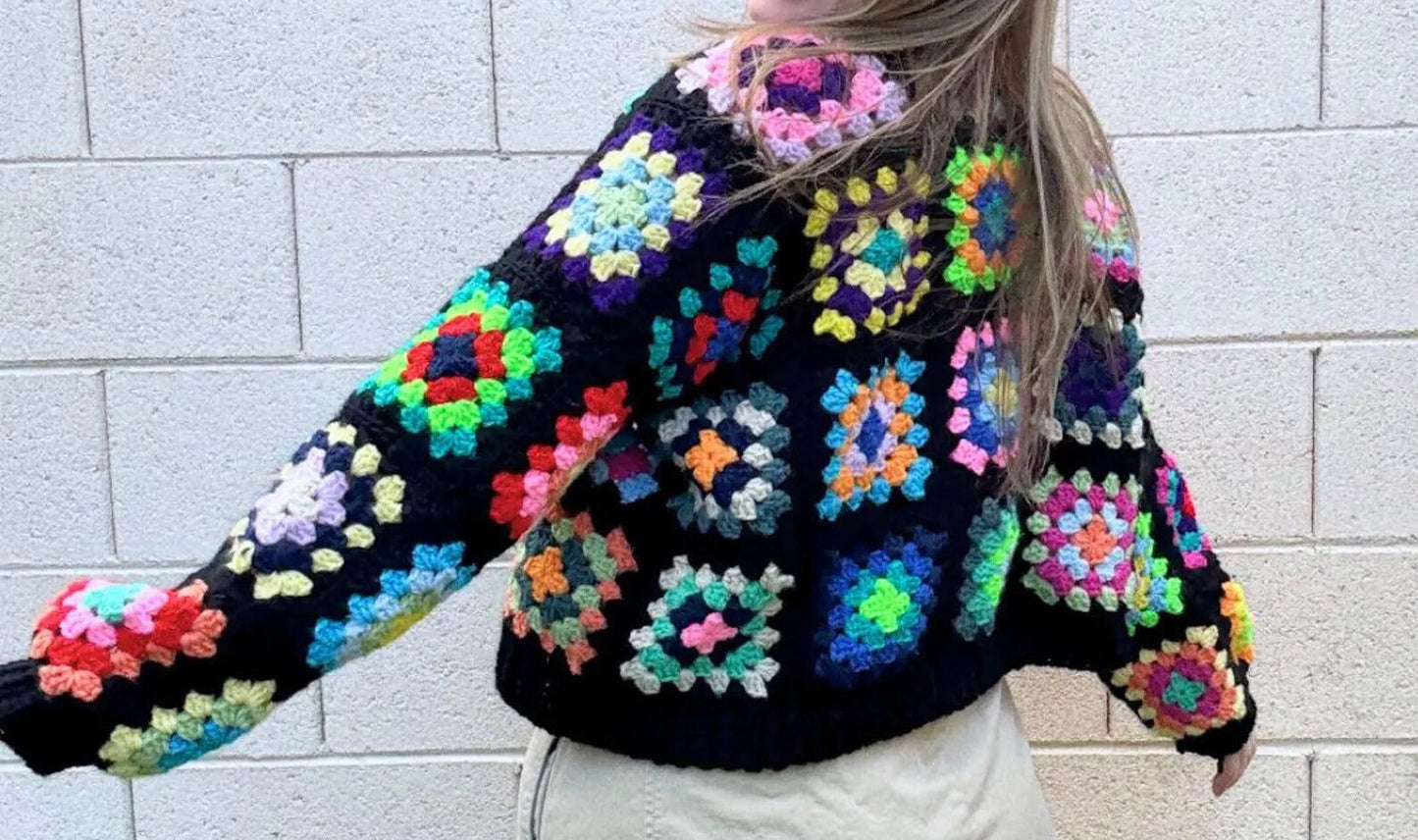 Granny's Best Cardigan Crochet Pattern