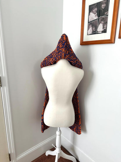 Hooded Pocket Scarf Crochet Pattern