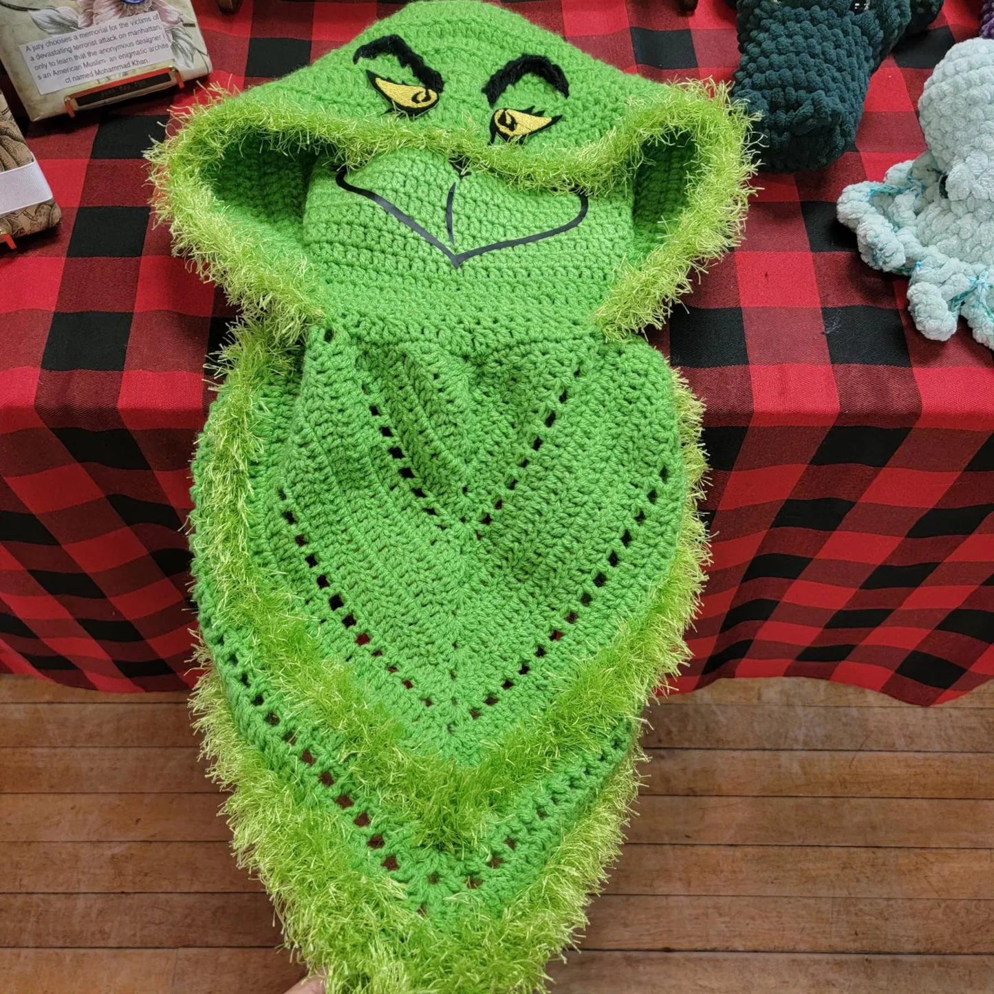 Hooded Scarf Crochet Pattern