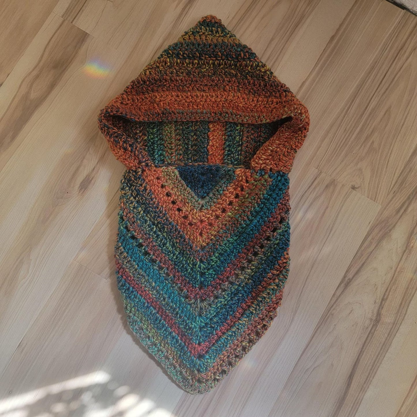 Hooded Scarf Crochet Pattern