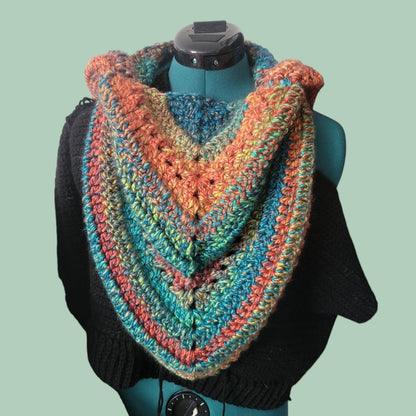Hooded Scarf Crochet Pattern