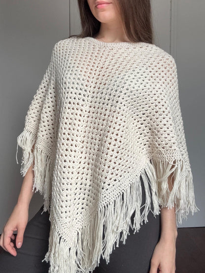 Houston Poncho Crochet Pattern