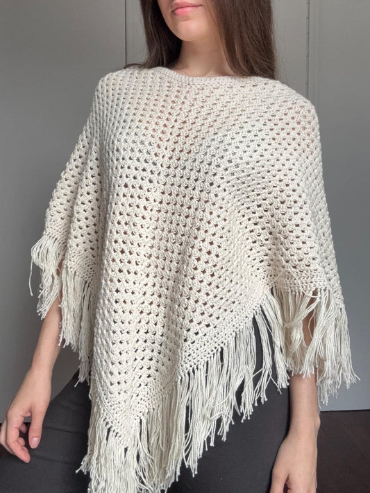 Houston Poncho Crochet Pattern