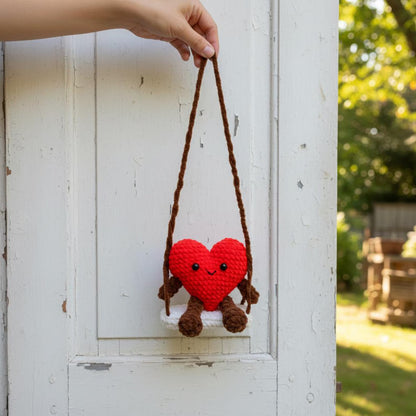 Jellycat Heart Hanging Car Crochet Pattern