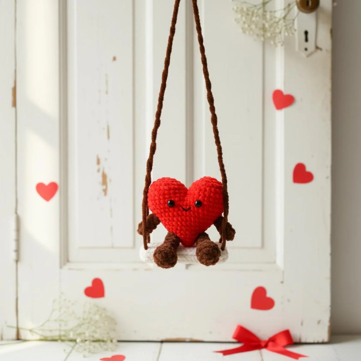 Jellycat Heart Hanging Car Crochet Pattern