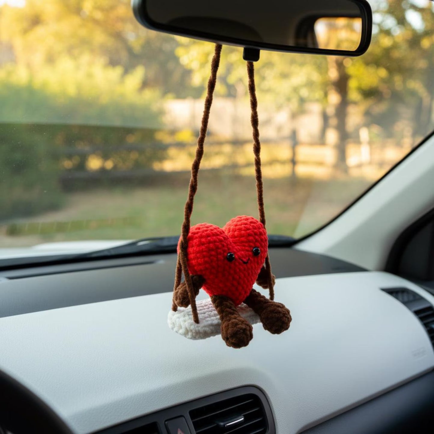 Jellycat Heart Hanging Car Crochet Pattern