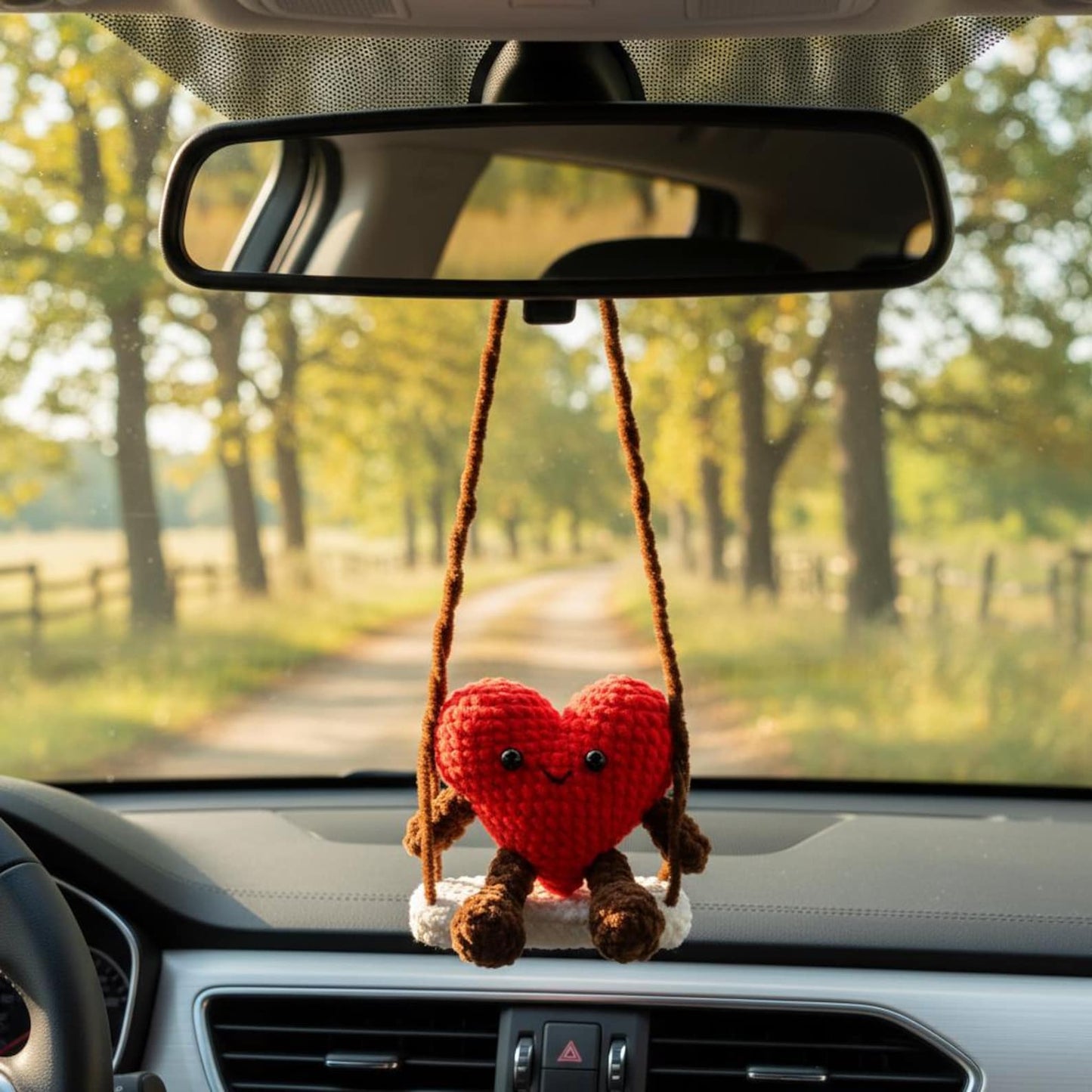 Jellycat Heart Hanging Car Crochet Pattern