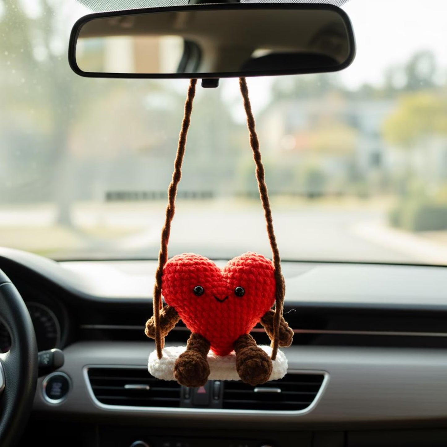 Jellycat Heart Hanging Car Crochet Pattern
