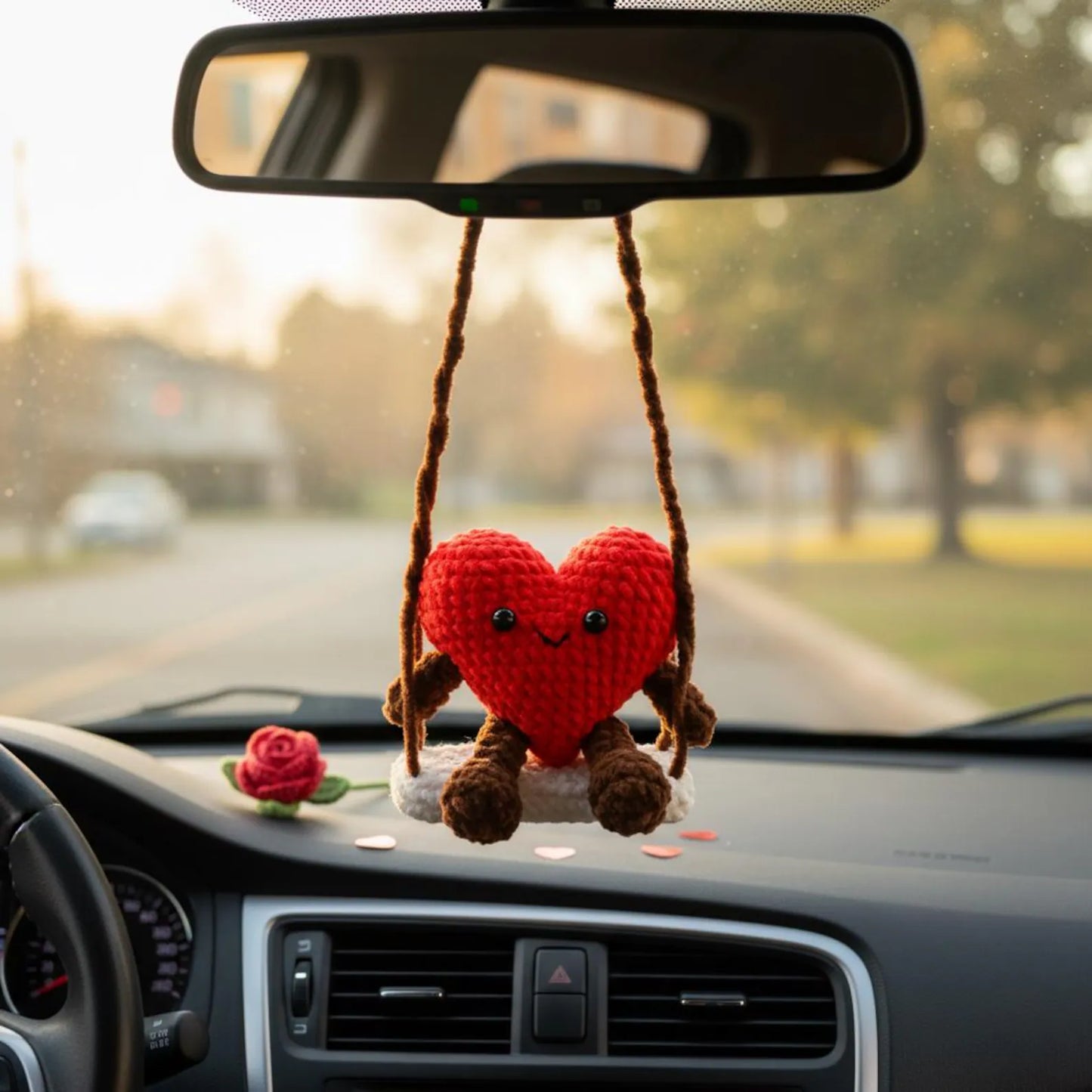 Jellycat Heart Hanging Car Crochet Pattern