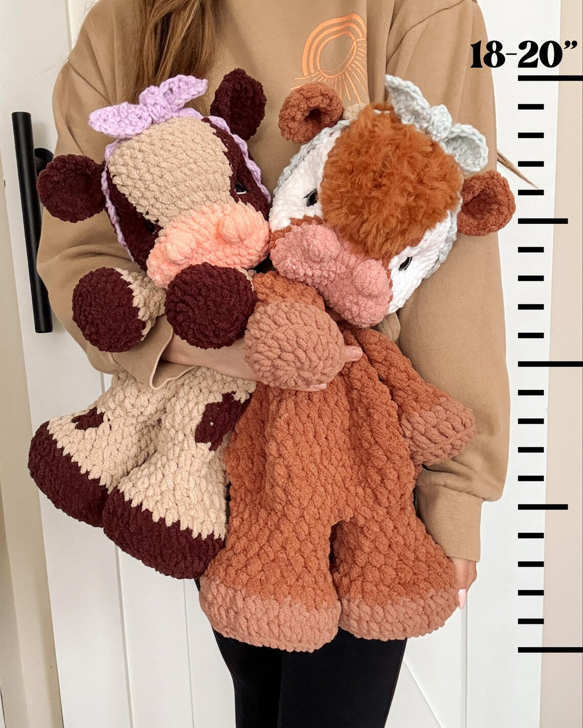 JUMBO Charlie the Calf Crochet Pattern