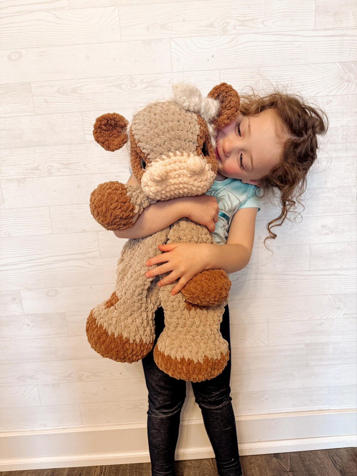 JUMBO Charlie the Calf Crochet Pattern