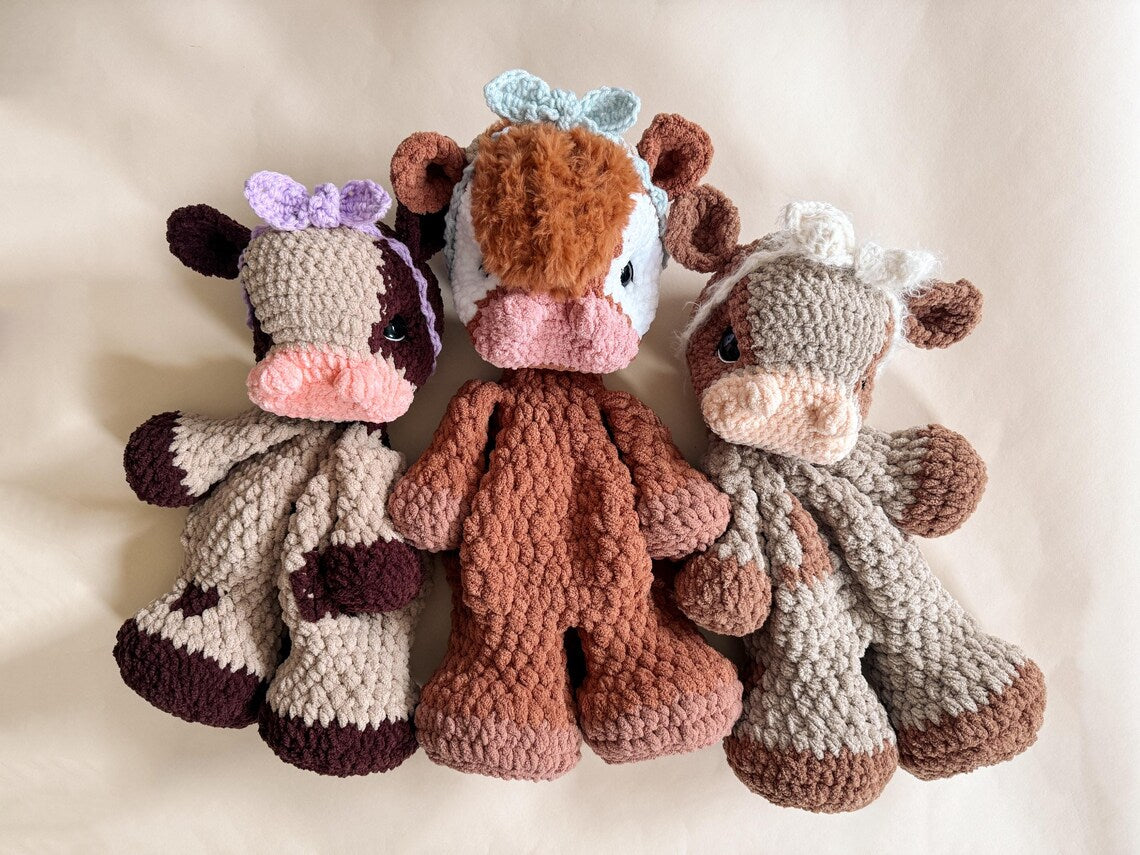 JUMBO Charlie the Calf Crochet Pattern