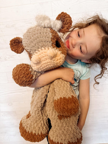 JUMBO Charlie the Calf Crochet Pattern