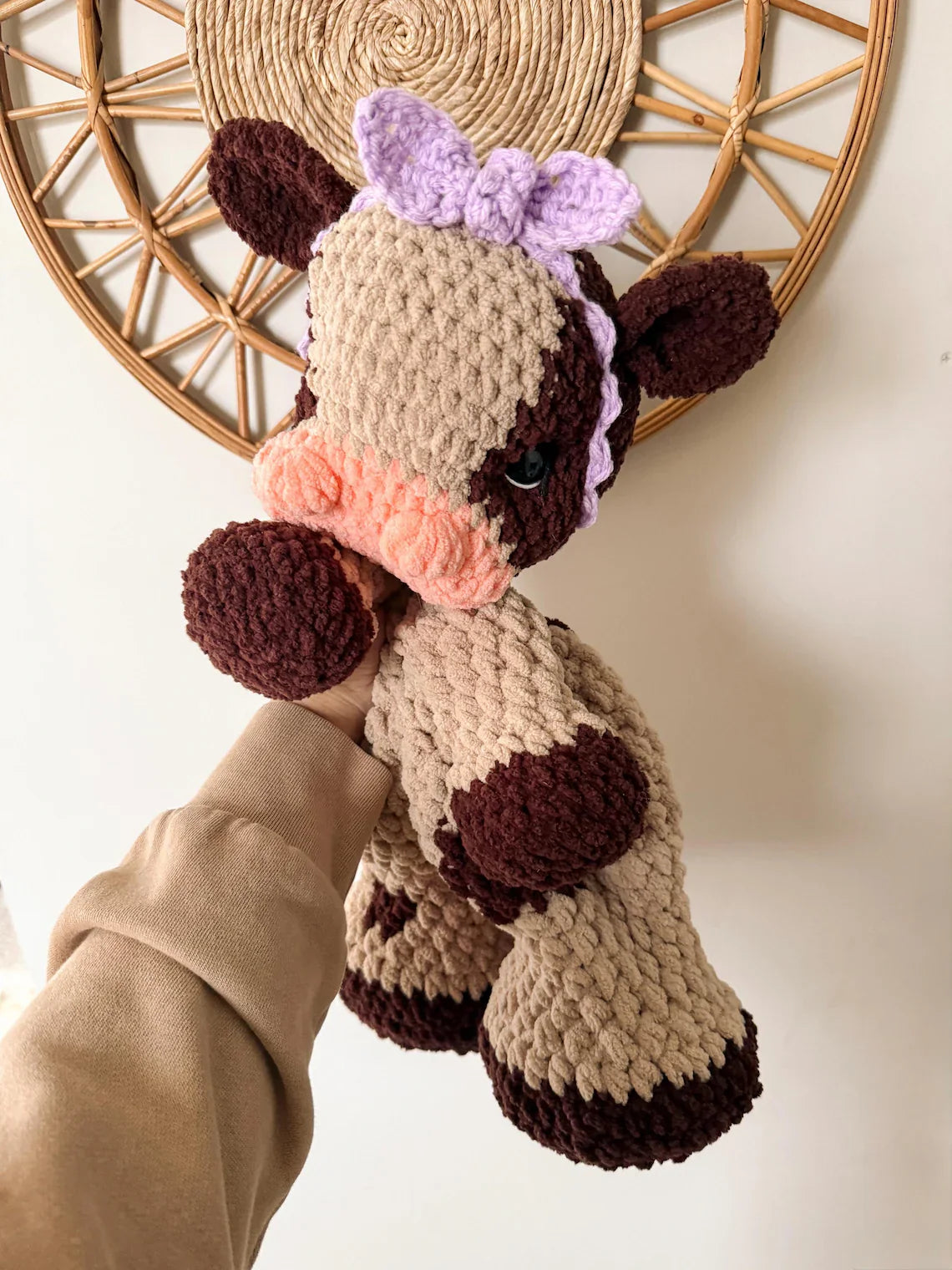 JUMBO Charlie the Calf Crochet Pattern