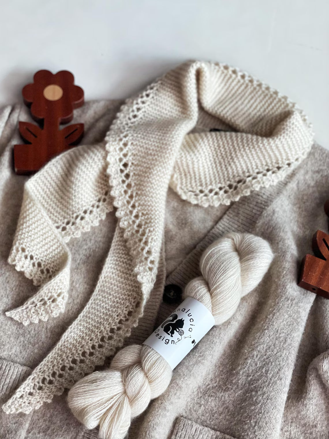 Lace Scarf Knitting Pattern