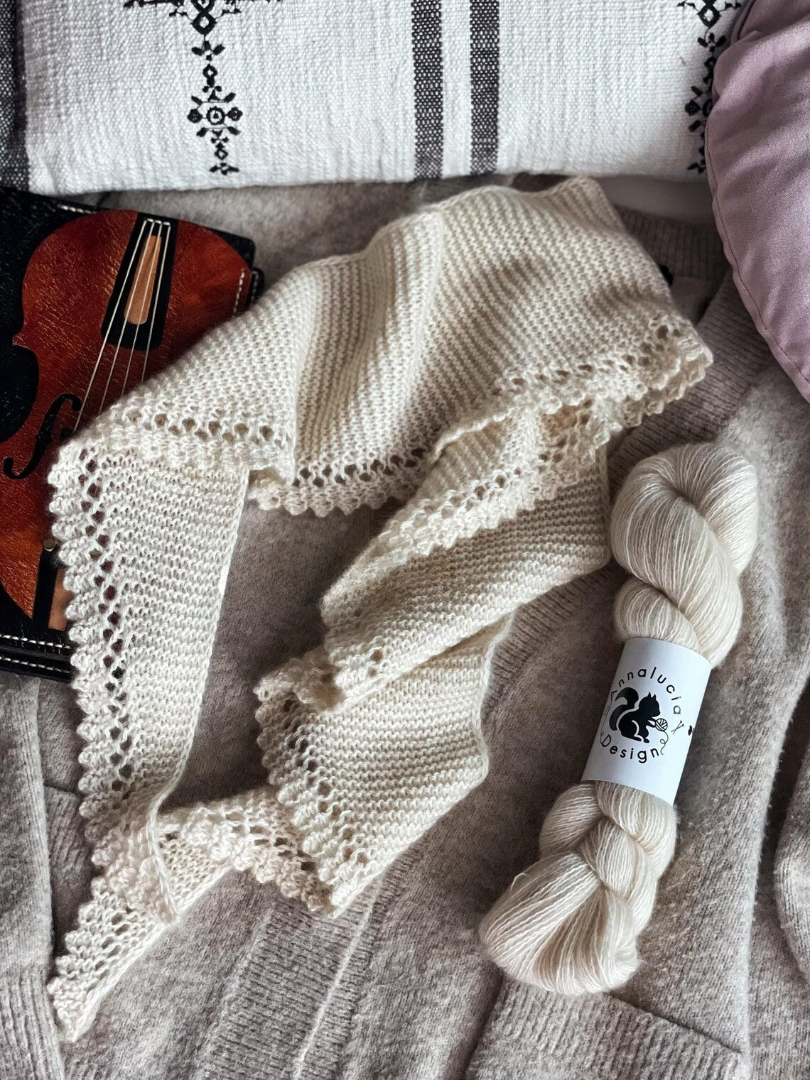 Lace Scarf Knitting Pattern