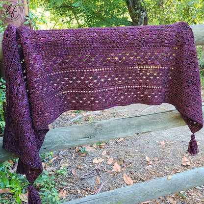 Lacy Wrap For Any Outfit Crochet Pattern