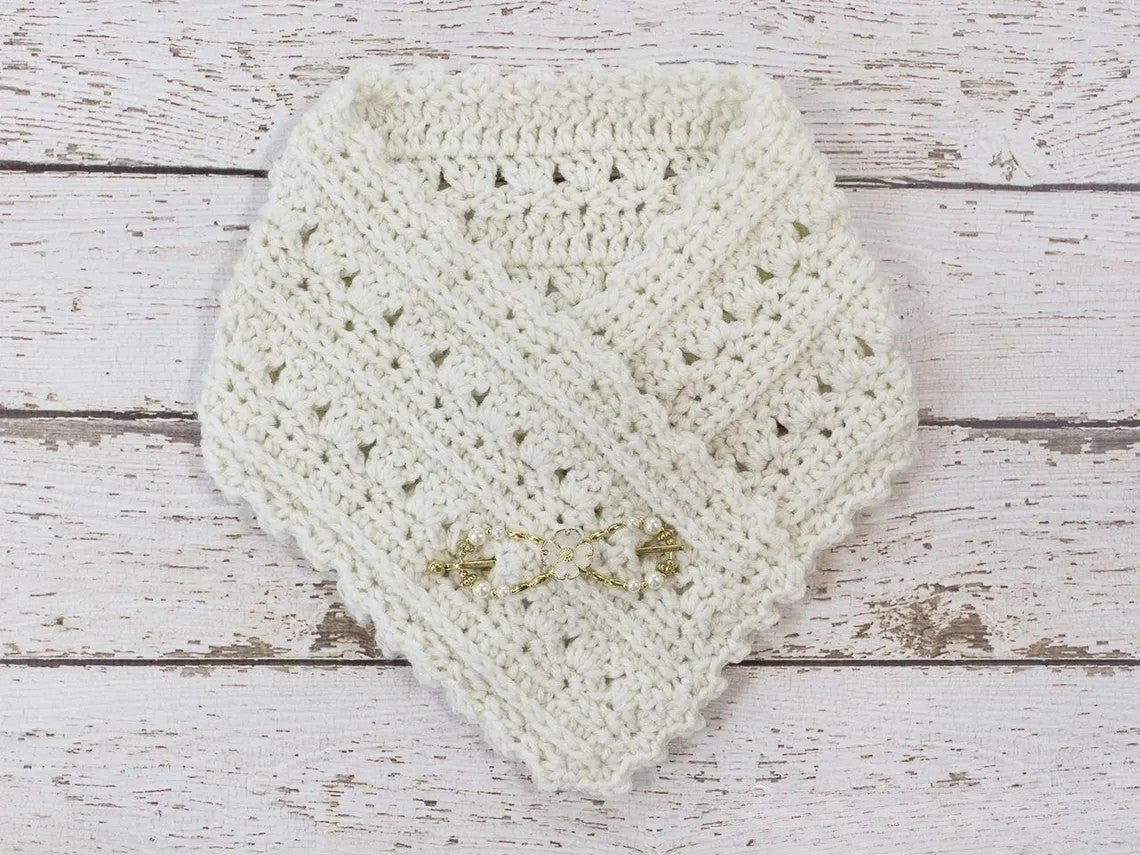 Lacy Winter Neck Warmer Crochet Pattern