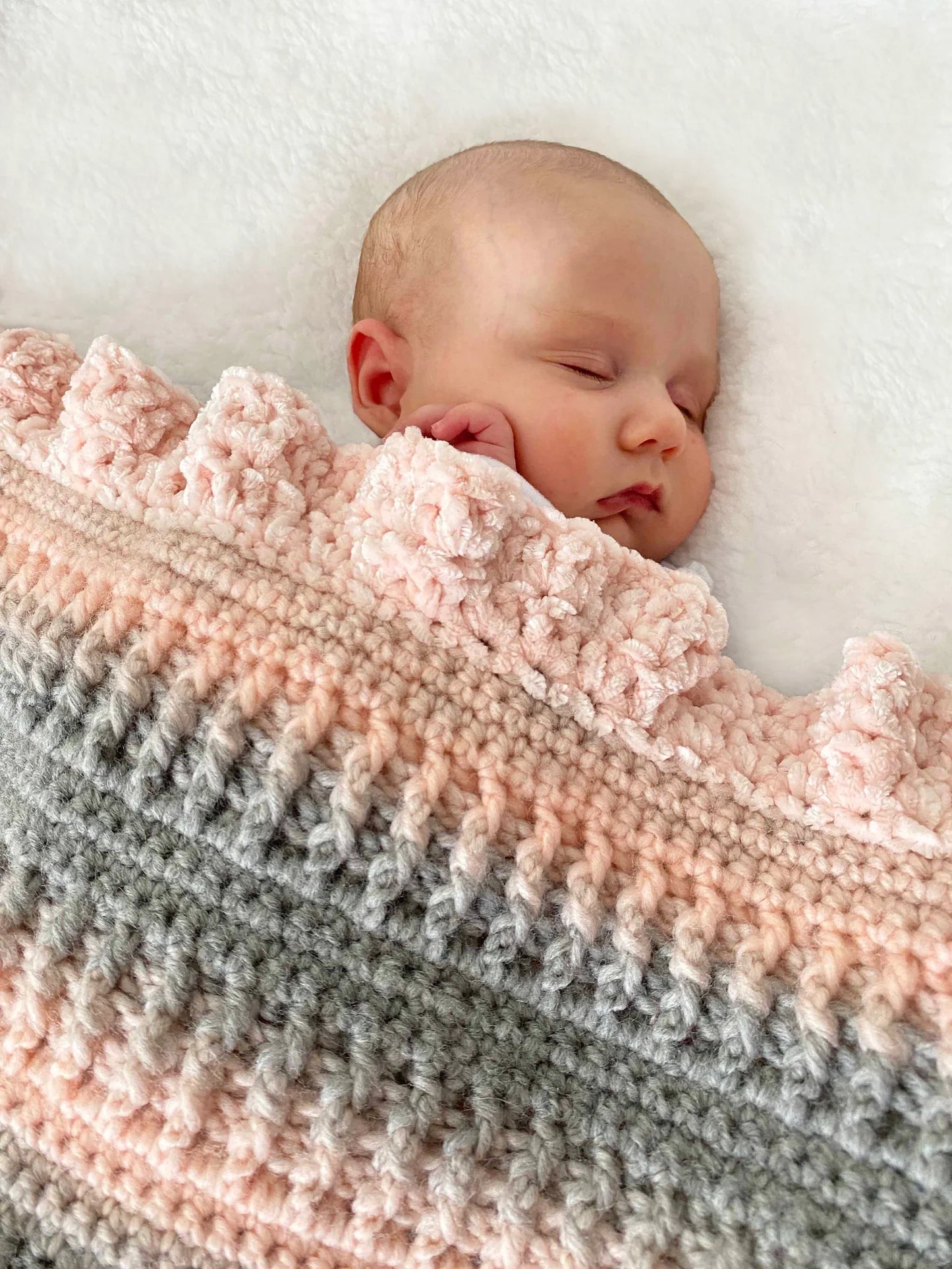 Chunky Baby Blanket Crochet Pattern
