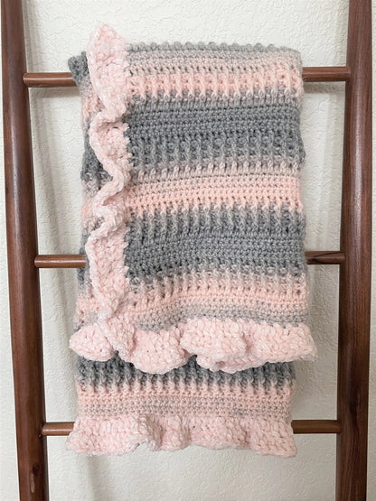 Chunky Baby Blanket Crochet Pattern