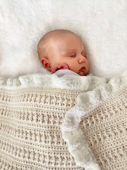 Chunky Baby Blanket Crochet Pattern