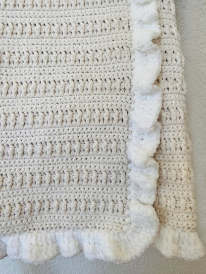 Chunky Baby Blanket Crochet Pattern