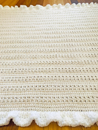 Chunky Baby Blanket Crochet Pattern