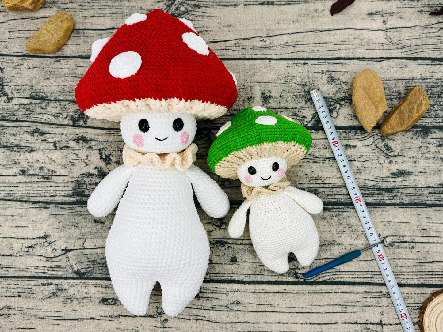 Mushroom Guy Crochet Pattern