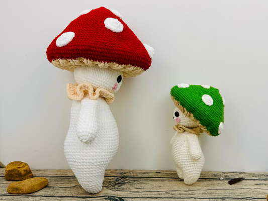 Mushroom Guy Crochet Pattern