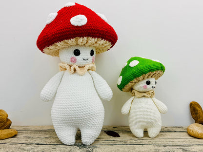 Mushroom Guy Crochet Pattern